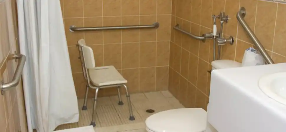 Bathroom for pensioners