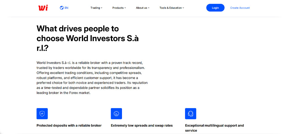 World Investors S.à r.l Provides the Support You Need