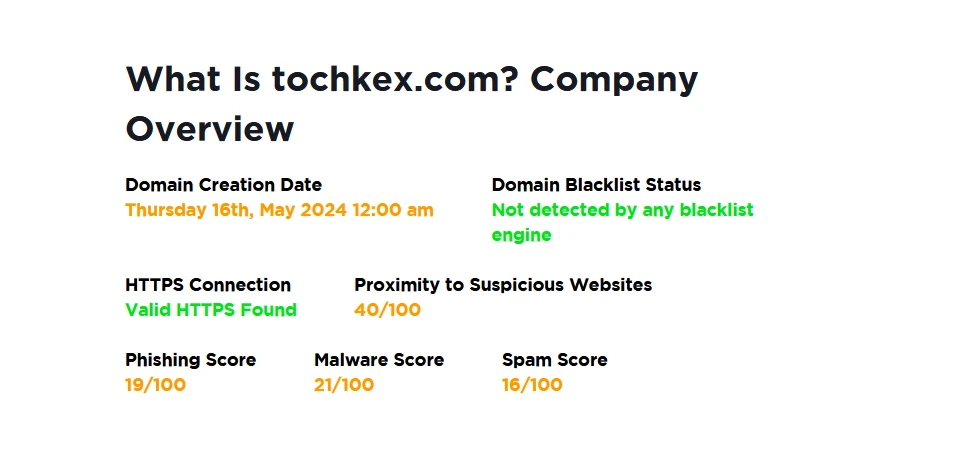 TochKex:Avoid this Broker